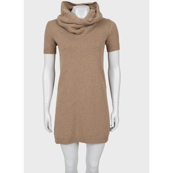 Loro Piana Brown Cashmere Turtleneck Dress - Size 38/XS - Picture 1 of 4